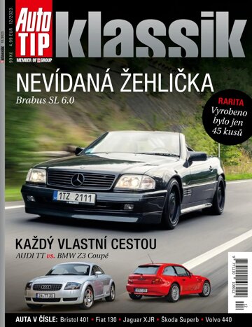 Obálka e-magazínu Auto TIP Klassik 12/2023