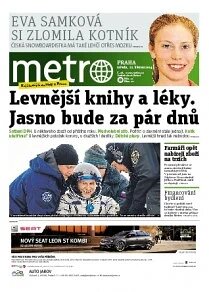 Obálka e-magazínu deník METRO 12.3.2014