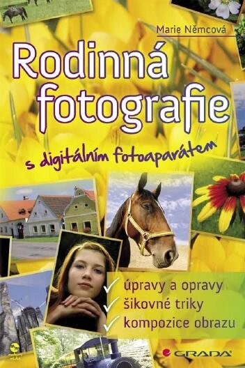 Obálka knihy Rodinná fotografie s digitálním fotoaparátem