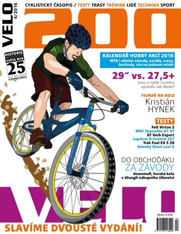 Obálka e-magazínu Velo 4/2016