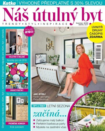 Obálka e-magazínu Náš útulný byt 6/2016