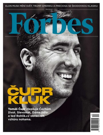 Obálka e-magazínu Forbes 12/2016