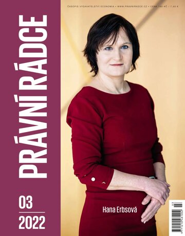 Obálka e-magazínu Právní rádce 3/2022
