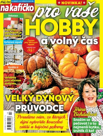Obálka e-magazínu Můj čas na kafíčko - Hobby 10/23