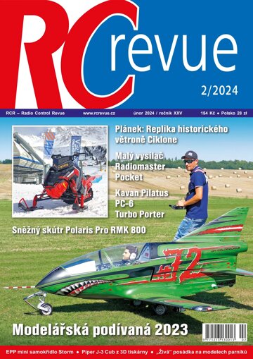Obálka e-magazínu RC revue 2/2024
