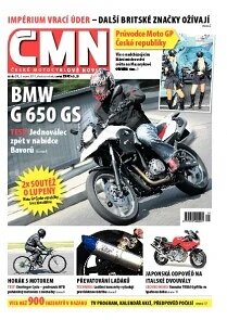 Obálka e-magazínu ČESKÉ MOTOCYKLOVÉ NOVINY 31/2011