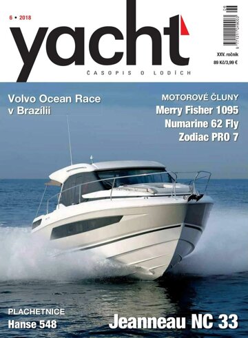 Obálka e-magazínu Yacht 6/2018