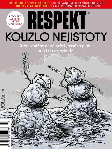 Obálka e-magazínu Respekt 51/2020