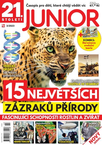 Obálka e-magazínu 21. století JUNIOR 3/23