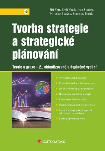 Obálka knihy Tvorba strategie a strategické plánování