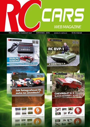 Obálka e-magazínu RC cars web 7/16