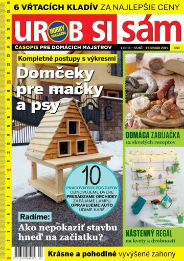 Obálka e-magazínu Urob si sám 2/2019