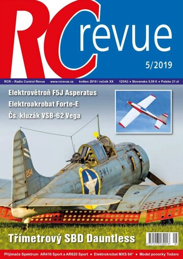 Obálka e-magazínu RC revue 5/2019