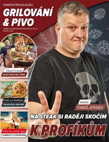 Obálka e-magazínu Příloha Blesk GRILOVÁNÍ PIVO 4/2023