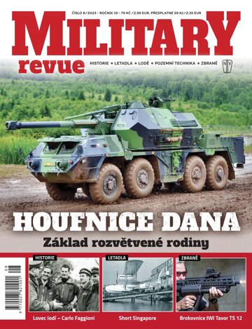 Obálka e-magazínu Military revue 8/2023