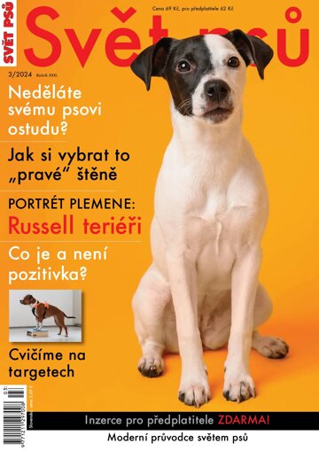 Obálka e-magazínu Svět psů 3/2024