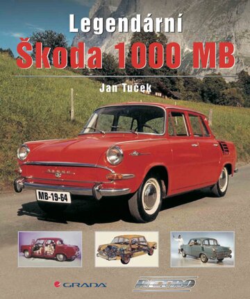 Obálka knihy Legendární Škoda 1000 MB