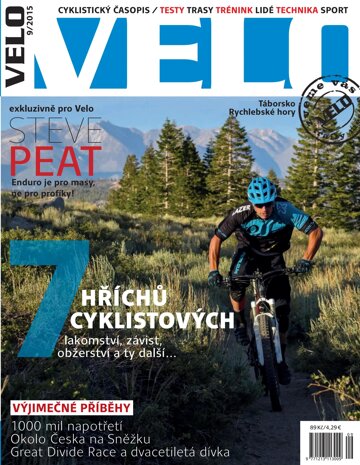 Obálka e-magazínu Velo 9/2015
