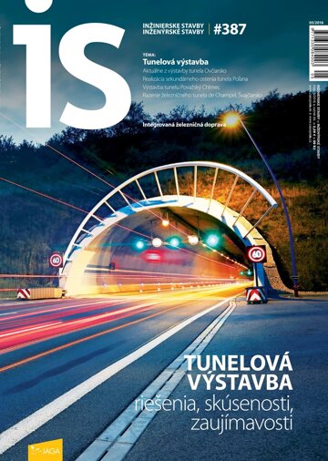 Obálka e-magazínu Inžinierske stavby 5/2016