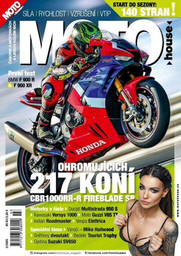 Obálka e-magazínu Motohouse 3/2020