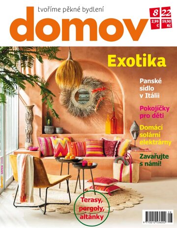 Obálka e-magazínu Domov 8/2022