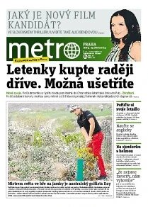 Obálka e-magazínu deník METRO 25.2.2014