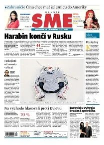 Obálka e-magazínu SME 12.5.2014