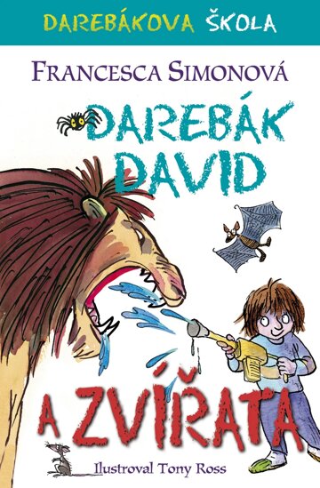 Obálka knihy Darebák David a zvířata
