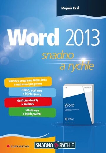 Obálka knihy Word 2013