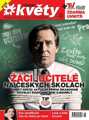 Obálka e-magazínu Týdeník Květy 8/2016