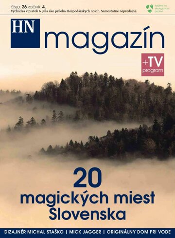 Obálka e-magazínu Prílohy HN magazín číslo: 26 ročník 4.