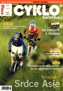 Obálka e-magazínu Cykloturistika 1/2012