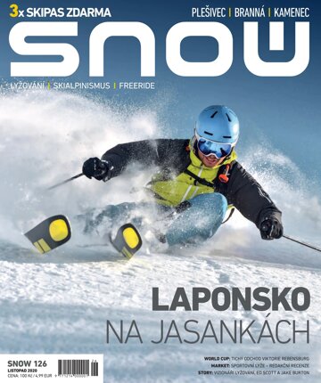 Obálka e-magazínu SNOW 126 - listopad 2020