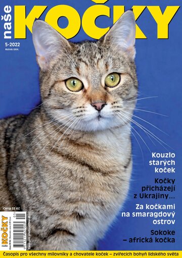 Obálka e-magazínu Naše kočky 5/2022