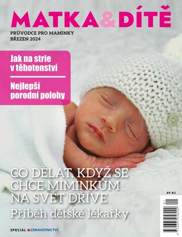Obálka e-magazínu Matka a dítě 1/2024