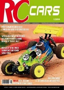 Obálka e-magazínu RC cars 1/2014