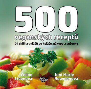 Obálka knihy 500 veganských receptů