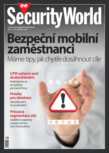 Obálka e-magazínu Security World 1/2015