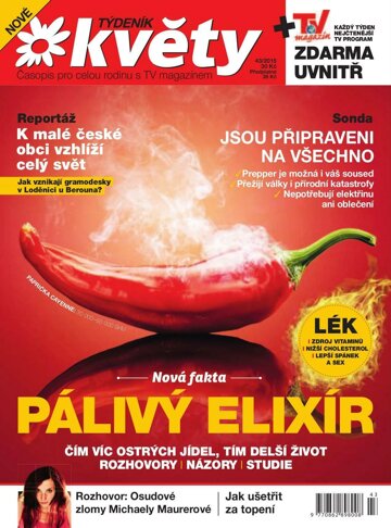 Obálka e-magazínu Týdeník Květy 43/2015