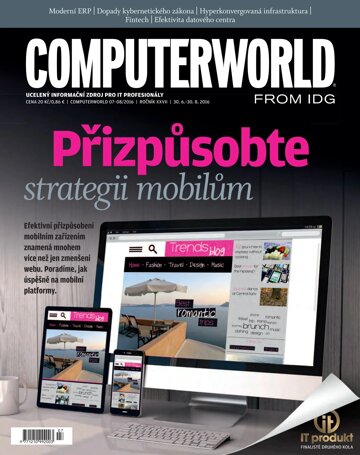 Obálka e-magazínu Computerworld 7-8/2016