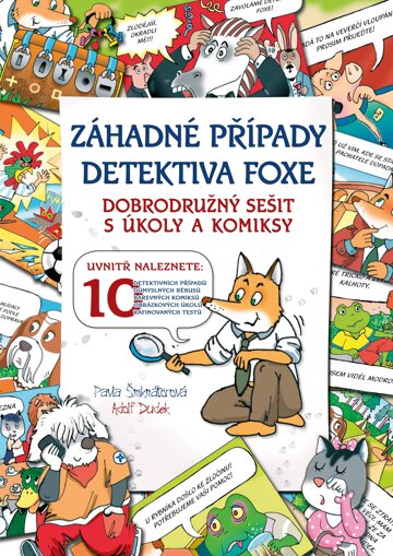 Obálka knihy Záhadné případy detektiva Foxe