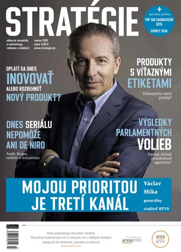 Obálka e-magazínu Stratégie 3/2016