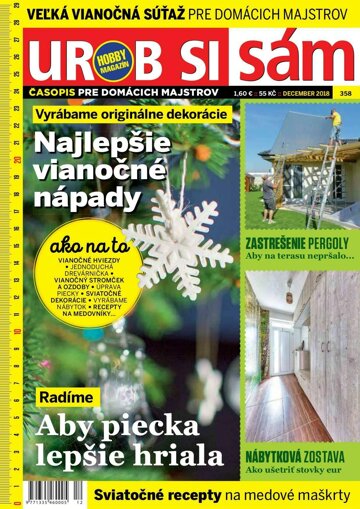 Obálka e-magazínu Urob si sám 12/2018