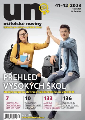 Obálka e-magazínu Učitelské noviny 41-42/2023