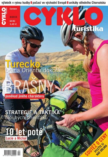 Obálka e-magazínu Cykloturistika 4/2015