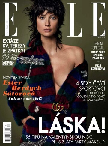 Obálka e-magazínu ELLE 2/2016