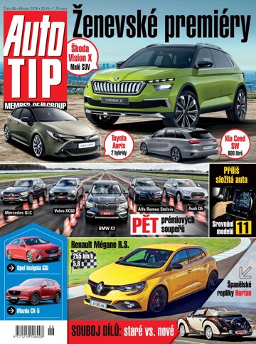 Obálka e-magazínu Auto TIP 12.3.2018
