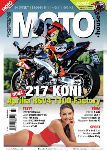 Obálka e-magazínu Motohouse 7/2021