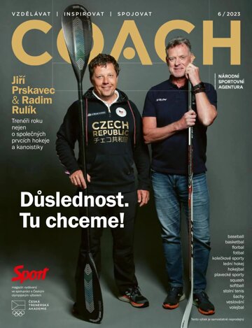 Obálka e-magazínu Příloha Sport Coach - 6/2023