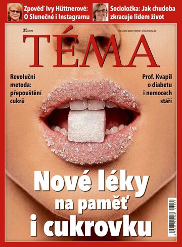 Obálka e-magazínu TÉMA 25.8.2023